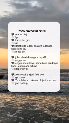 Topik nih #fyppppppppppppppppppppppp #topik #chat #buat #crush #semogafyp #oreobantuayah #fyp #gombal #capegafyp 