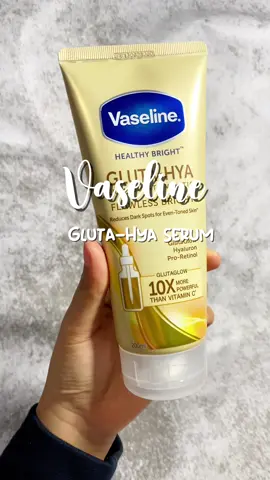 Vaseline gluta-hya serum 10*lebih ampuh mencerahkan  kulit dibanding vitamin C dan membantu meratakan warna kulit serta menghilangkan dark spot ✨#vaselineglutahya #vaselineglutahya10xwhitening #lotionwhitening 