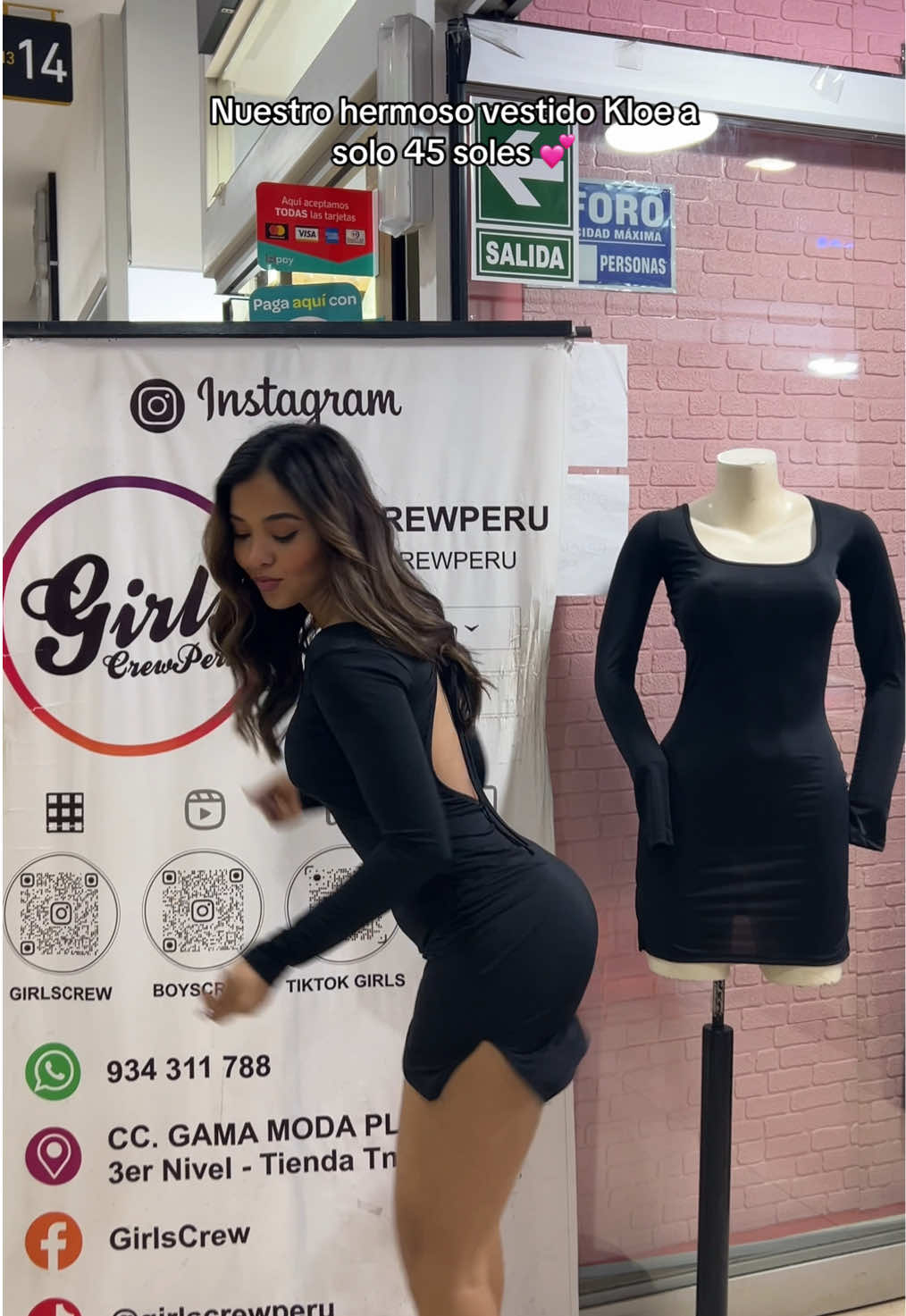 Pidelo como vestido kloe  🥺💗Los vestidos mas hermosos de gamarra ❤️‍🔥 🤭Estrena nuestro nuevo lanzamiento pedidos a nuestro ig : @girlscrewperu 💗 Visita nuestra tienda en gamarra📍 CC GAMA MODA PLAZA 3 PISO TIENDA TN232 #gamarra #vestidos #fyp #xyzbca #parati #ropabonitaybaratalima#outfitperu #remateropa  #fyp #fypシ #confeccion #haul #outfits #limaperu #gamarra #grwm #outfitperu #foryoupage  #lentejas #lima #limaperu #parachutepants #longervideos #modaperuana #TikTokFashion #RopaPeru #tendenciasperu #ventaderopa #fashionhaul #outfitideas #influencersperuano #modasostenible #descuentos 