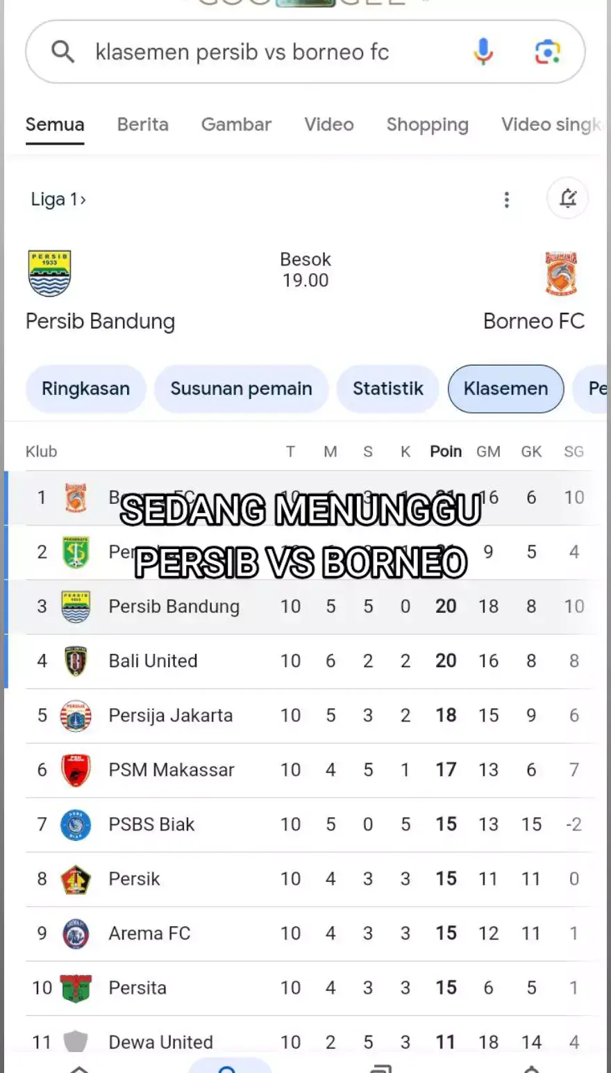 3 poin sib💙🥶 #persib #persibbandung #persibday 