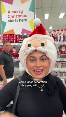 the marshmallow hat is sending me #christmasshopping #workhumour #funny #christmas #kmart #kmarthaul #kmartfinds 