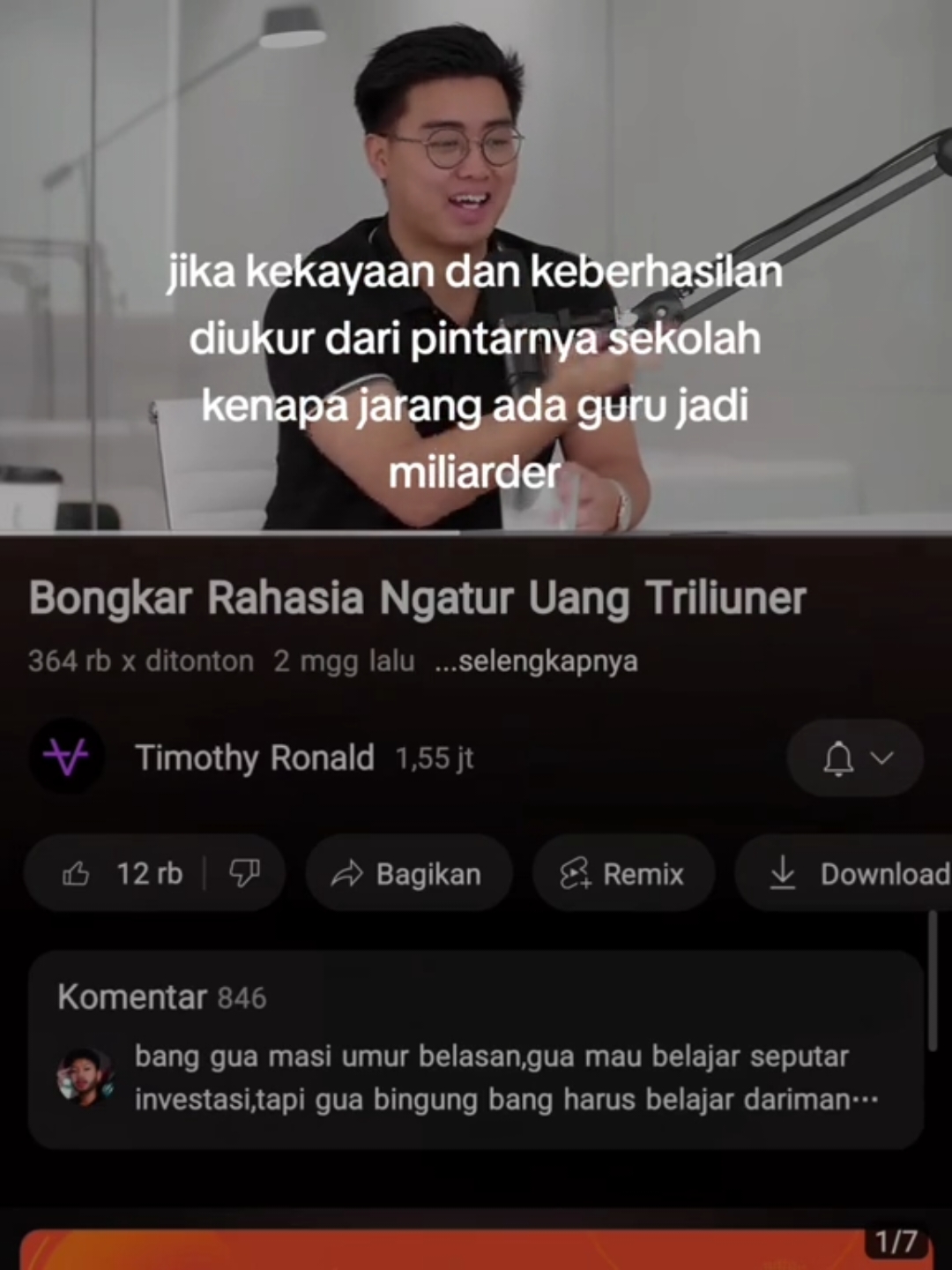 #timothyronald #akademicrypto #motivasi 