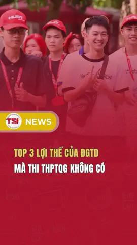 3 lợi thế của ĐGTD mà thi THPT không có #study #LearnOnTikTok #tsa #dgtd #hsaeducation 