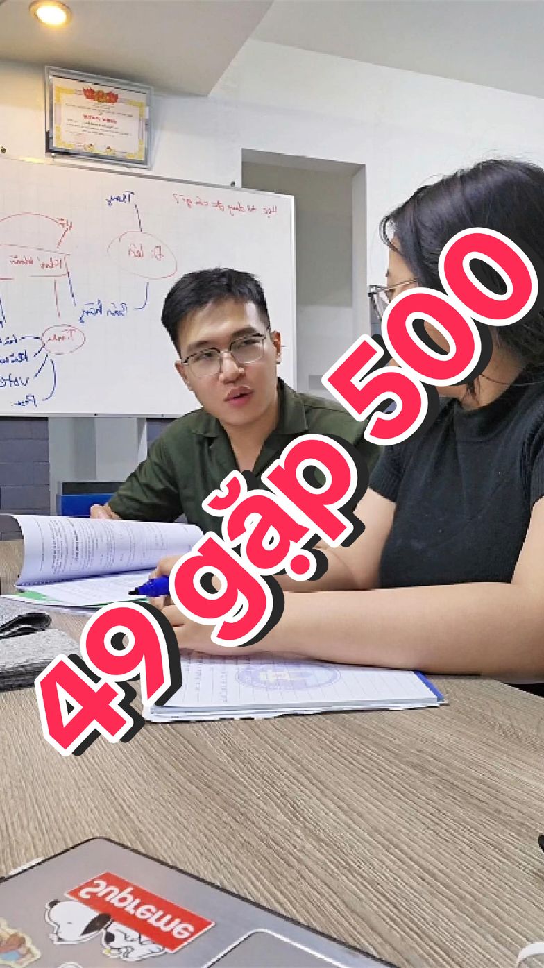 49 gặp 500 #LearnOnTikTok #toanakd #flowthinking #thptqg #tnthptqg #thptqg2025 #tnthptqg2025 #2k7 #2k7xuatphatsom #2k7quyettamdodaihoc 