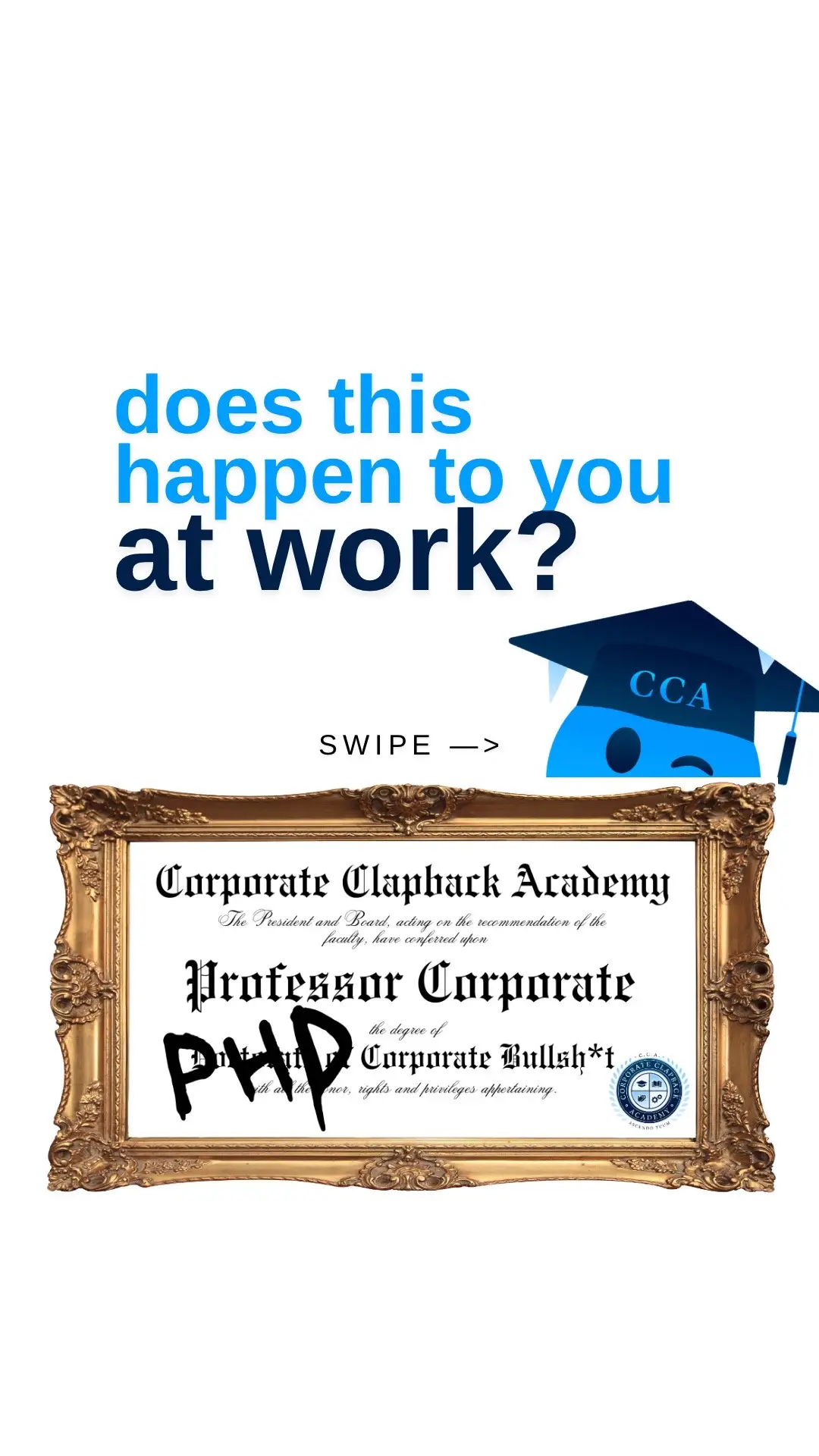 Do you have a job where you have toxic coworkers that pretend like they are your managers?  Have no fear…Professor Corporate is here 🥶 The next time someone that isn’t your manager tells you what to do say: “Please refrain from assigning tasks that you have no authority to delegate”  #corporate #corporatelife #corporatetiktok #work #9to5 