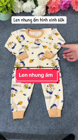 Bộ len nhung ấm toàn hình xinh. #LIVEFest2024 #TikTokAwardsVN #xuhuongtiktok #quanaotreem #quanaochobe #beyeu #quanchobe #mevabe #viral #thoittangtiktok 