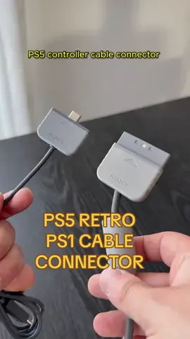 The PS1 inspired PS5 controller cable connector is an extremely nice touch #PS5Pro #PlayStation30thAnniversary #PS5 #PlayStation5Pro #PS5Pro30thAnniversary #PlayStation #PlayStation5 