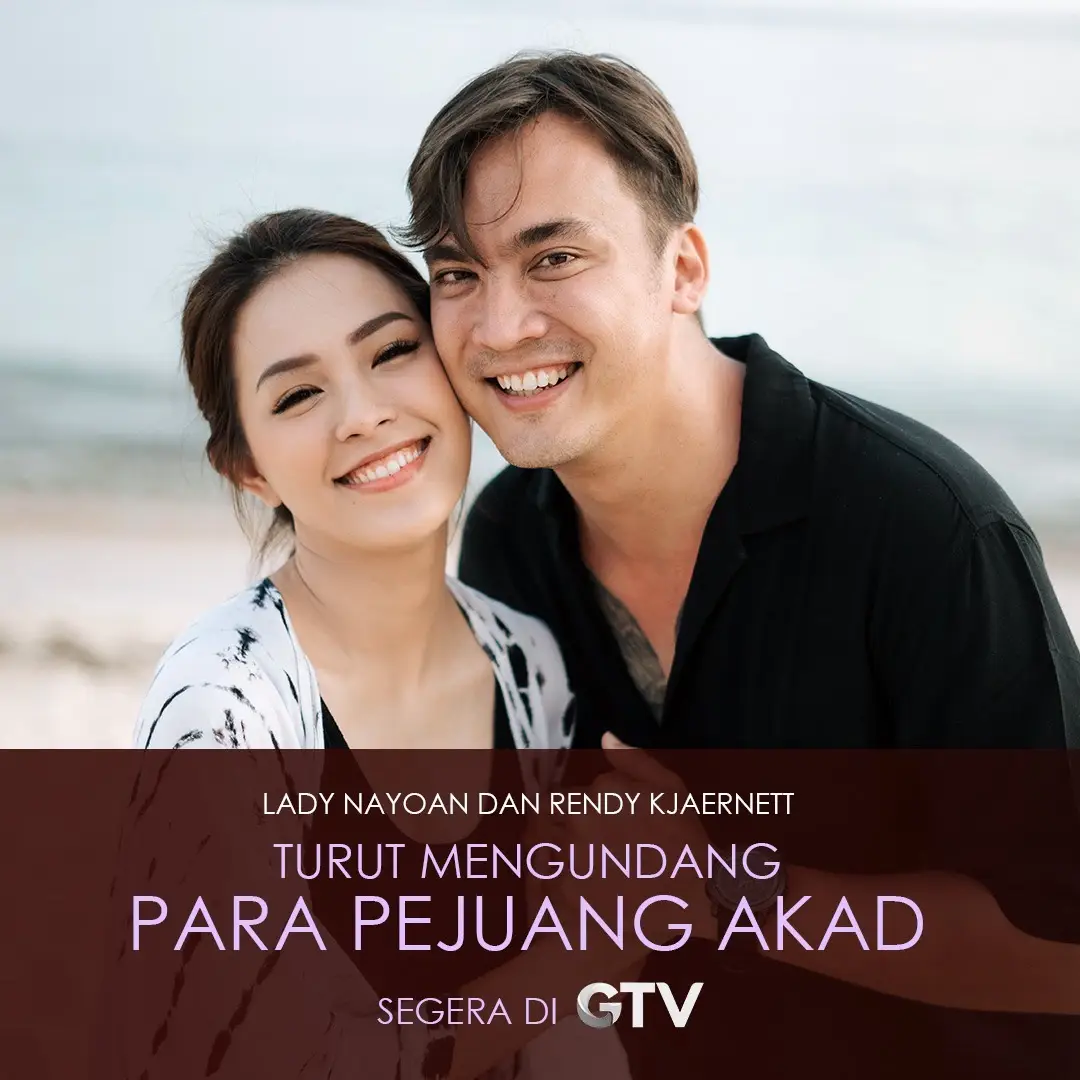 Selamat Siang dan bersiap dengan kabar gembira untuk para pasangan muda berbahagia❤️ @Rendy Kjaernett & @Ladynayoan Mengundang Para Pejuang Akad untuk mendaftar di NIKAH GRATIS GTV agar bisa mewujudkan pernikahan impian dengan tanpa biaya 👩🏻‍❤️‍👨🏻🌸🌹 Mau??? #nikahgratisgtv #nikahgratis #gtv #asiamediaproductions #rendykjaernett #ladynayoan #wedding 