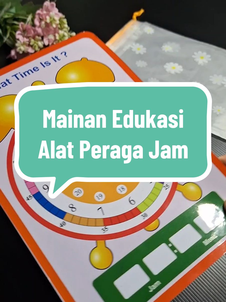 Membalas @dewikartikasari11 Alhamdulillah bund semoga bermanfaat ya Mainan Edukasi Alat Peraga Belajar Jam nya  #mainananak #mainanedukasi #alatperagajam 