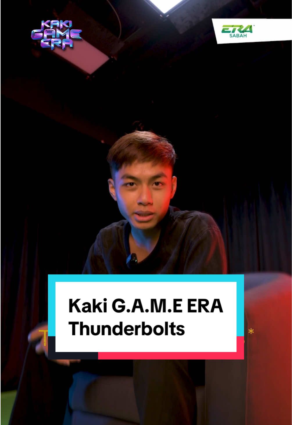 Di episod KAKI G.A.M.E ERA kali ni @thekidwho_ mau share pasal upcoming movie dari Marvel Studios, Thunderbolts. Rasanya siapa watak misteri tu ar? 🤔 #ERASabahKongsi #KakiGameERA 