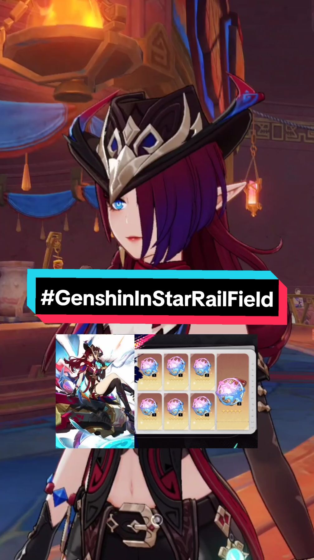 Ya gimana ya? #genshininstarrailfield #GenshinImpact #HonkaiStarRail #hoyocreators 