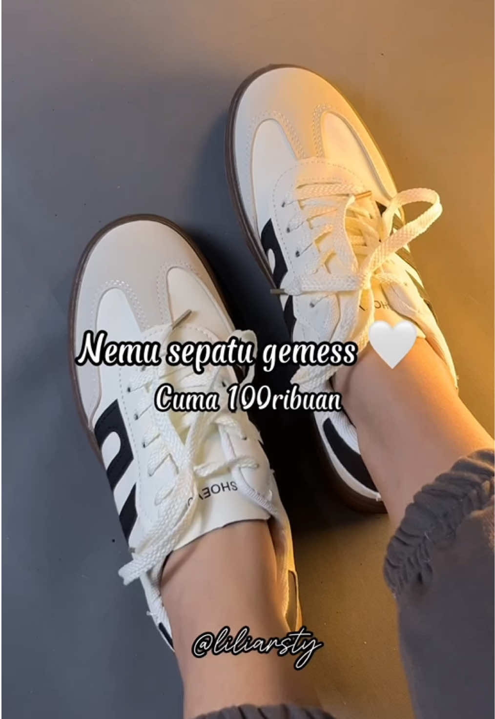 cuma 100 ribuan #sepatu #sneakers #sepatuwanita #sepatucasual 