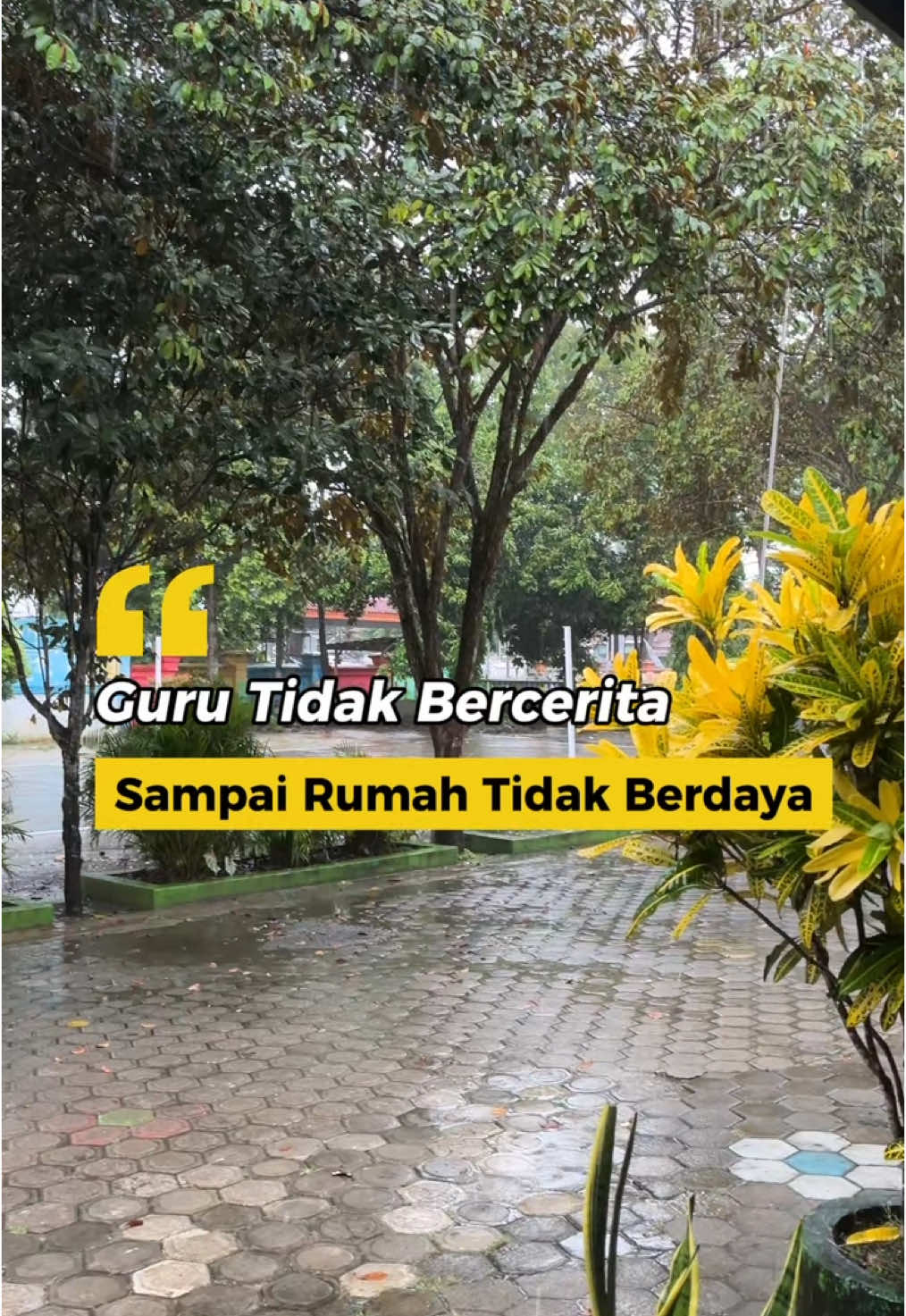 Guru tidak bercerita, sampai rumah tidak berdaya✨🔥 #guru #gurusd #fyp #gurumuda #gurutiktok 