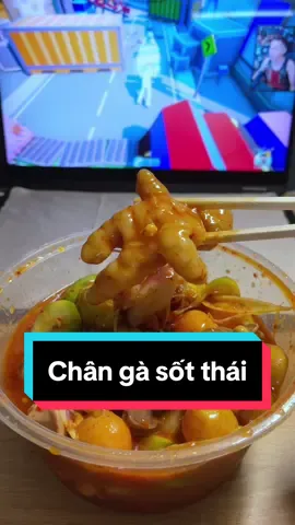 Nửa đêm tự nhiên thèm chân gà tròu #changasotthai #changa #mukbang 