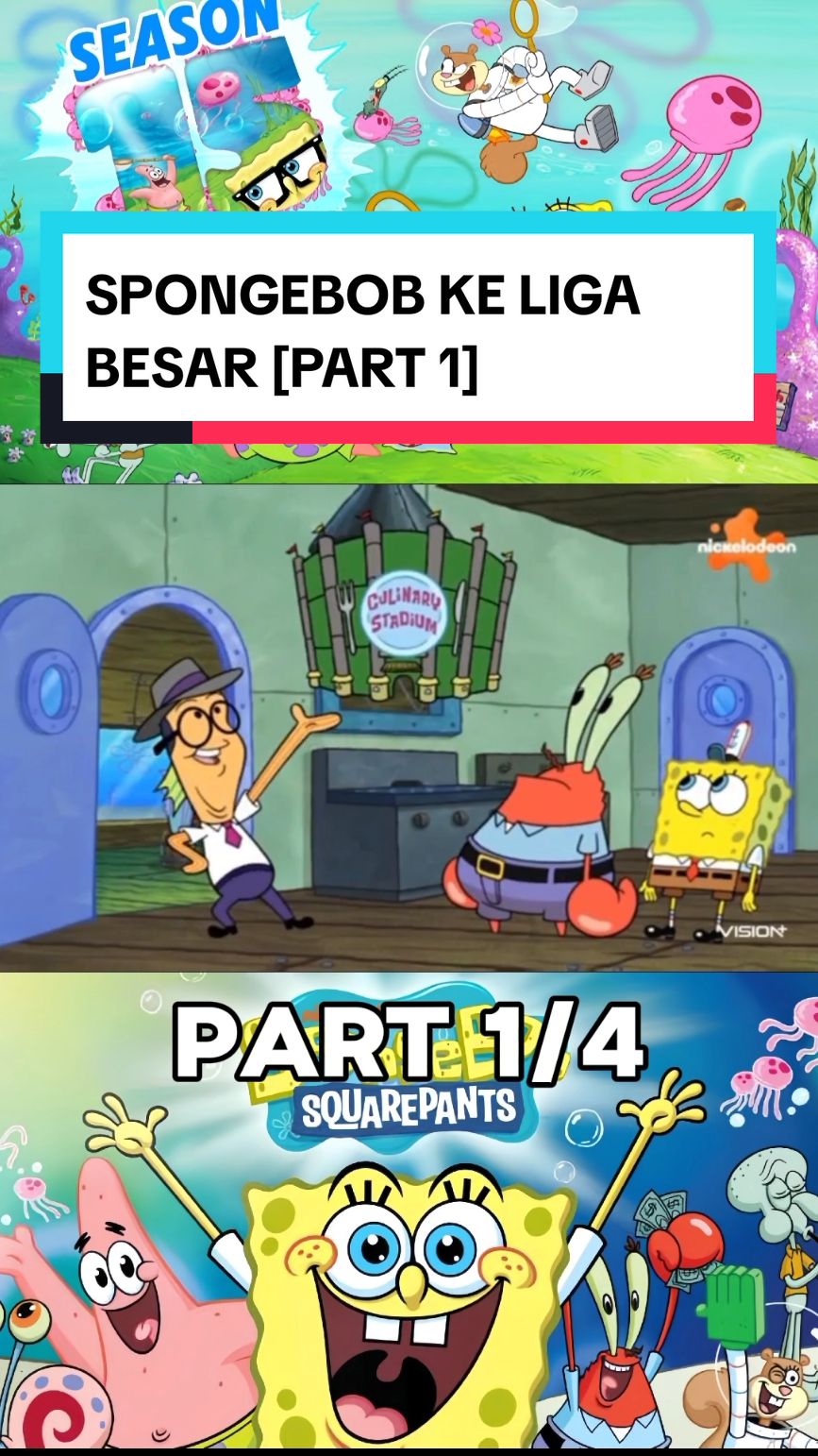 Spongebob Episode Terbaru | Season 15 - Spongebob Liga Besar | Part 1 #spongebobindonesia #kartunlucu #kartunanak #kartun2024 #fypシ  #cartoon #spongebobmovie #spongebob #lewatberanda  #spongebobbahasaindonesia 