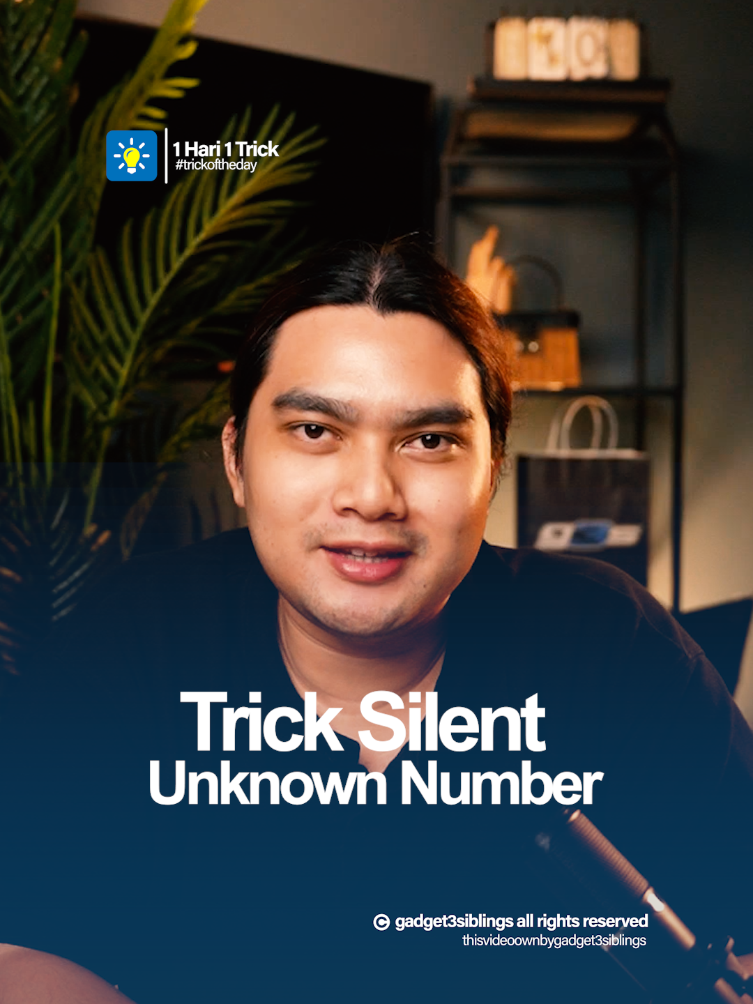 1H1T - trick nak silent call daripada unknown number 🔥 #fyp #foryoupage #trending #trendingnow #foryou #tiktok #viralvideos #trendingvideo #gadget #gadget3siblings #iphonetricks #ios18 #viral