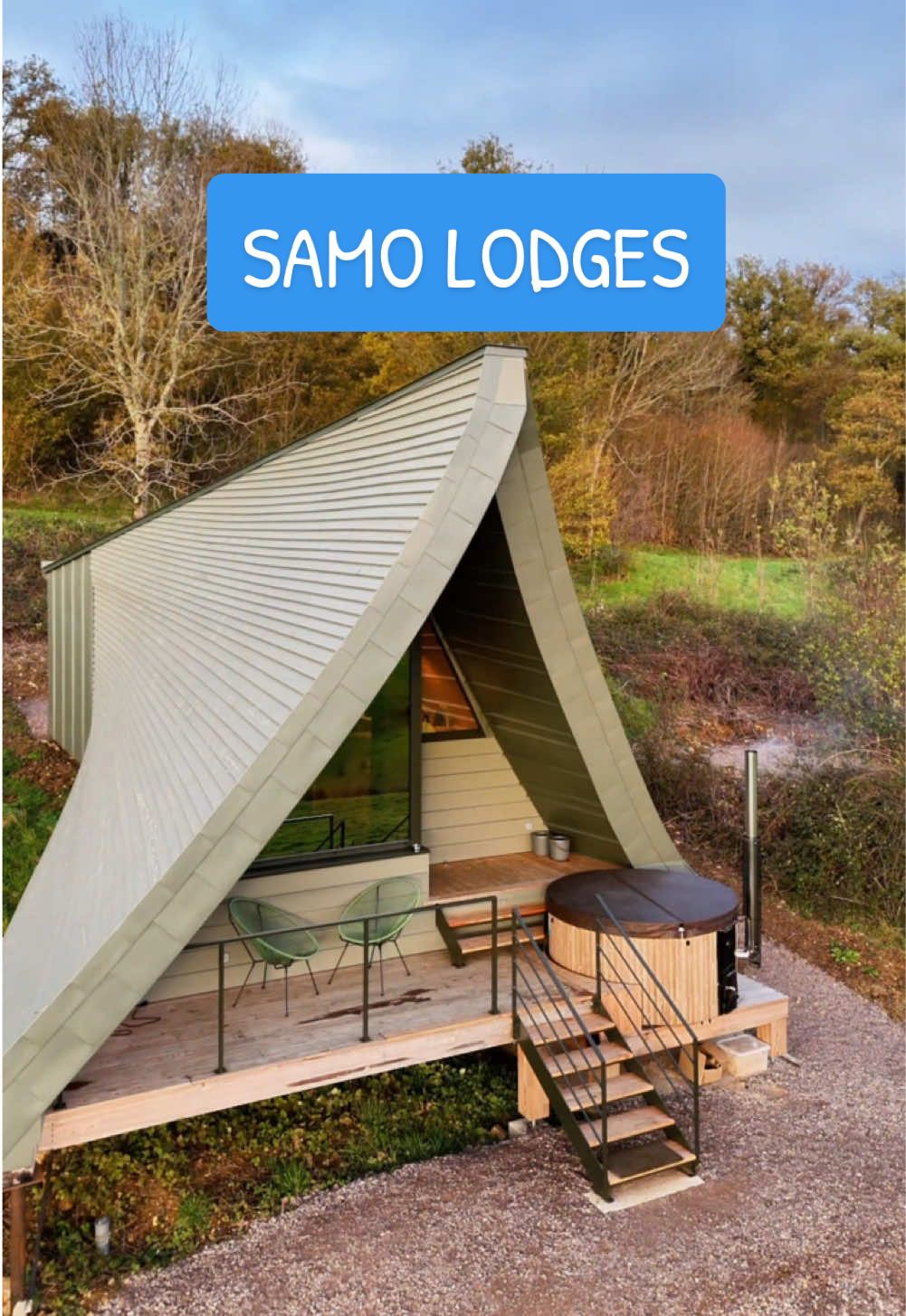 Samo Lodges à Massingy-les-vitteaux ✨ #samolodges #nuitinsolite #bainnordique #cotedor #tourisme 