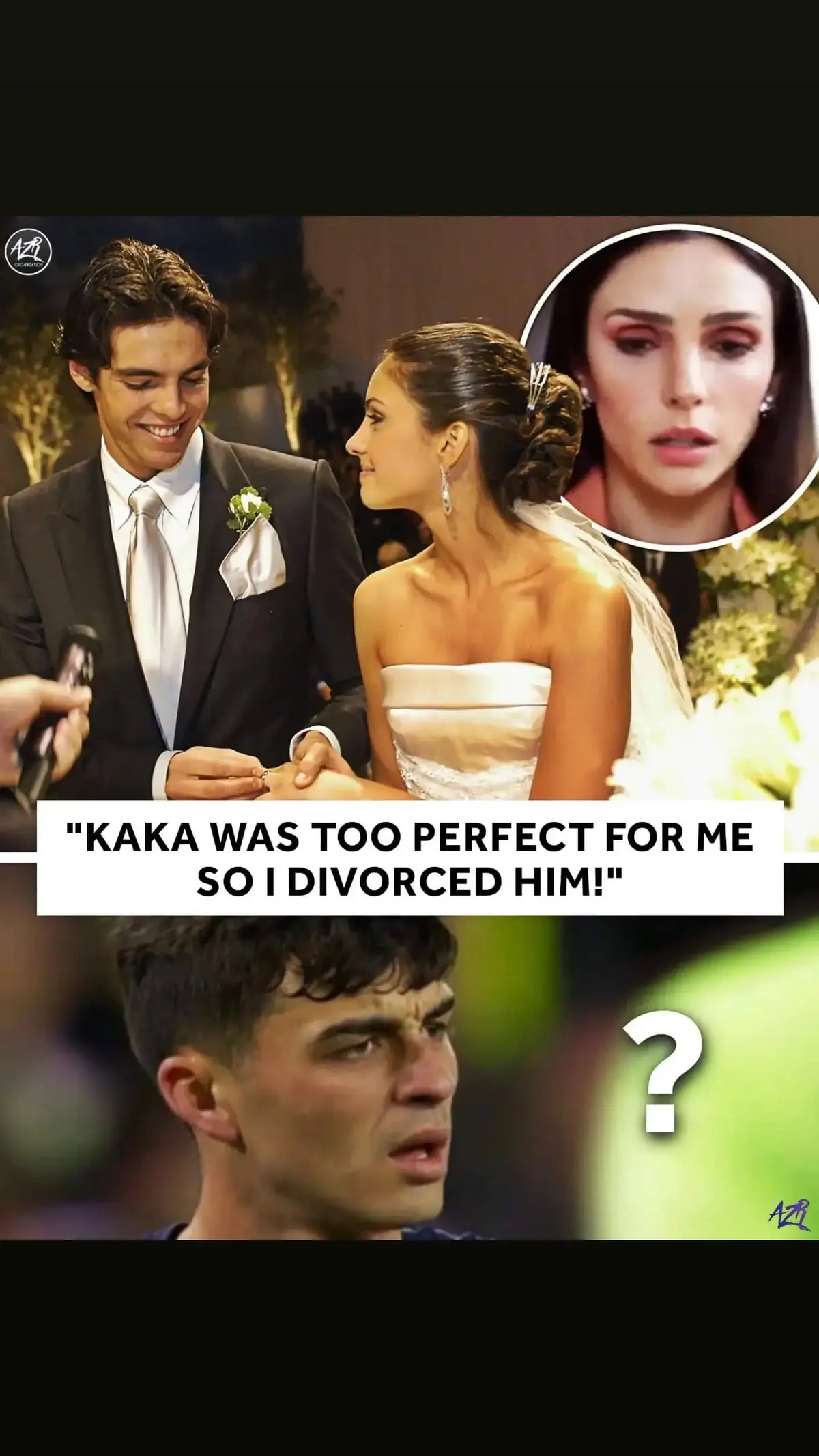 🚨🗣️ Kaka's ex-wife (on why she divorced him back in 2015) : 