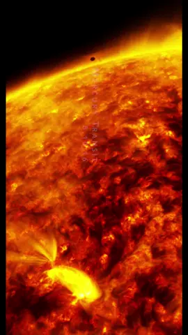 Actual NASA footage of the Sun. The first clip shows Mercury passing between the Sun and the Earth. #space #spacetok #fyp #Astronomy #planet #galaxy #4k #solarsystem #earth #mercury #sun 