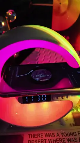 Wireless Speaker with RGB Night Light & Alarm Clock – Multifunctional Bluetooth Speaker with 5W Wireless Charger for iPhone, Samsung, Xiaomi#alarmclock #speak #wirelesscharging #fyp#tiktokshop 