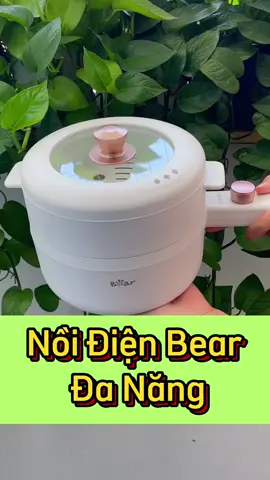 Nồi điện đa năng Bear 1,6L. 700w nấu nhanh nè cả nhà ơi, tiện lợi lắm 👍 #xuhuong #tieudungthongminh #tienich #noidiendanang #noidienmini #nauan 