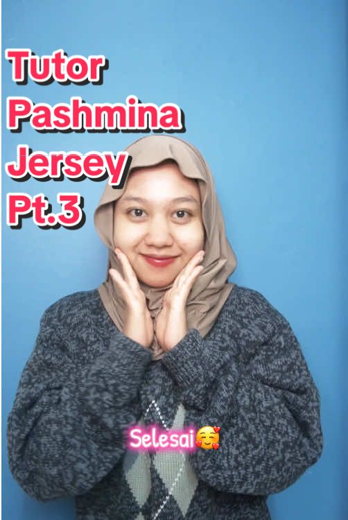 yuk yang mau samaan klik link☝🏻#tutorialhijab #pashminakaos #pashminajersey #tutorpashmina #tutorpashminakaos #fyp 