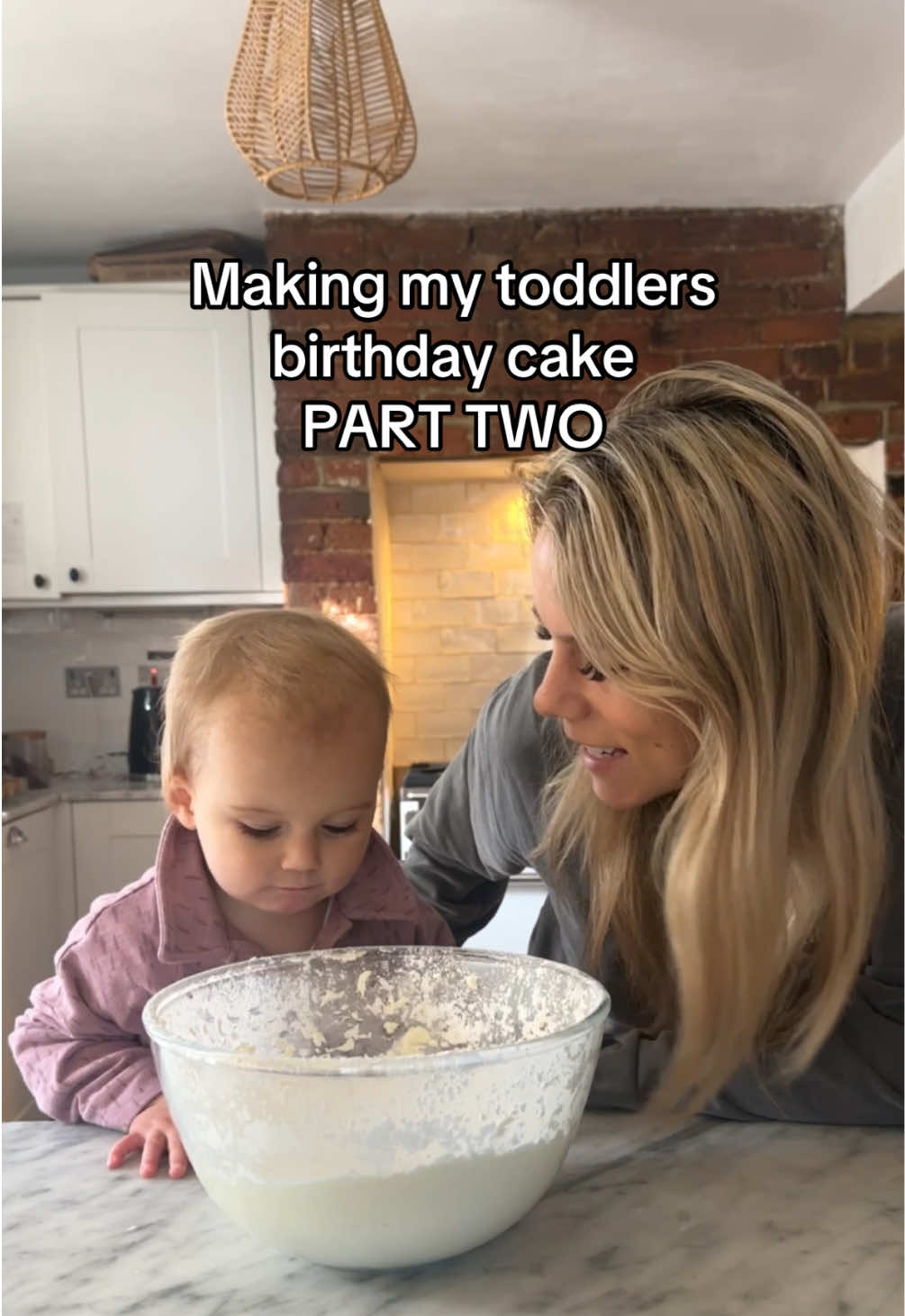 Billie turns two tomorrow, and we’re making her birthday cake! Last year was duck-themed, but this year it’s all about Moana. I have no clue what I’m doing when it comes to cake-making, but it’s so much fun! I can’t believe my baby girl is turning two tomorrow. 😭 #toddler #2under2 #birthdaycake #moana