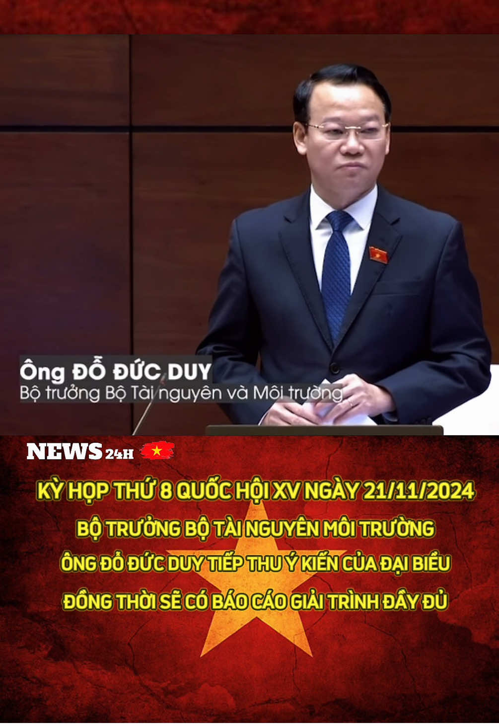 Phần 9 | KỲ HỌP THỨ 8 - QUỐC HỘI XV NGÀY 21/11/2024 #tinnews24h_official