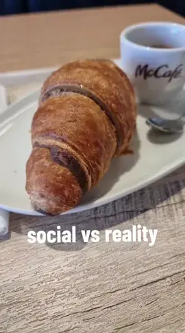 SOCIAL VS REALITY 😉 #mcdonald #meme #espresso #respect #meme