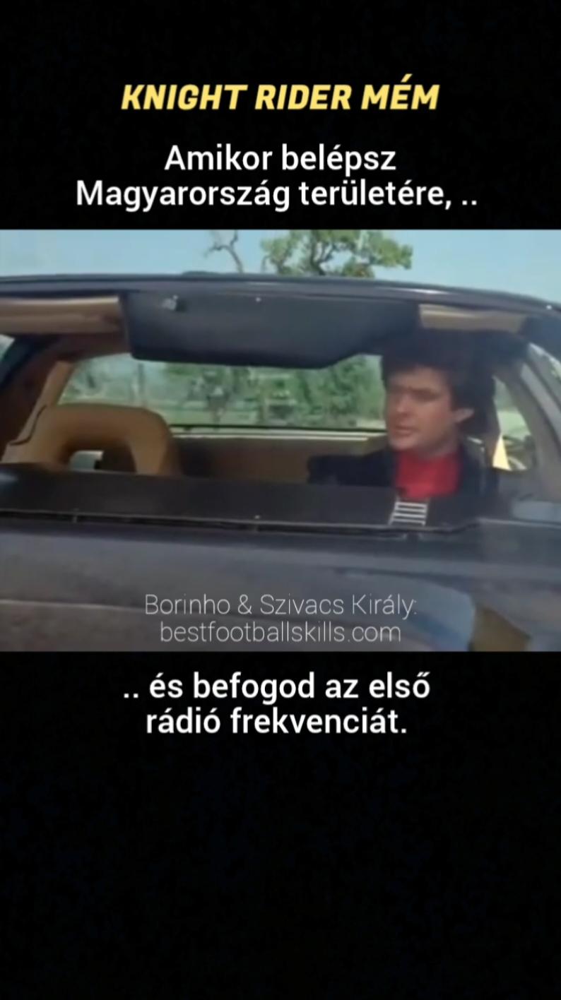 Knight Rider Mém: Michael átlepi a magyar határt 🤣 #vicc #vicces #viccesbe #poen #humor #humoros #trefa #forjuba #magyartiktok #🇭🇺 #nekedbe #pusztuljonforyouba #basszadbeforyouba #knightrider  #davidhasselhoff #kitt 