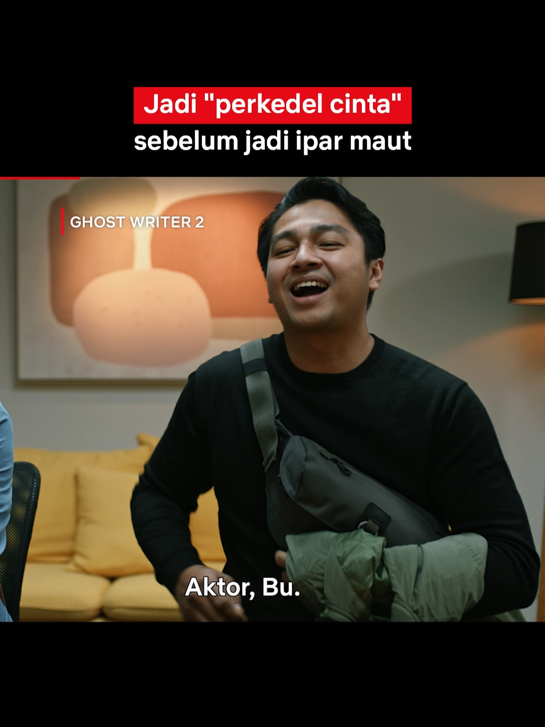 Mas Aris di universe lain profesinya aktor ges 🤭 #Netflix #GhostWriter2 #DevaMahenra #TatjanaSaphira #AsriWelas #RekomendasiFilm