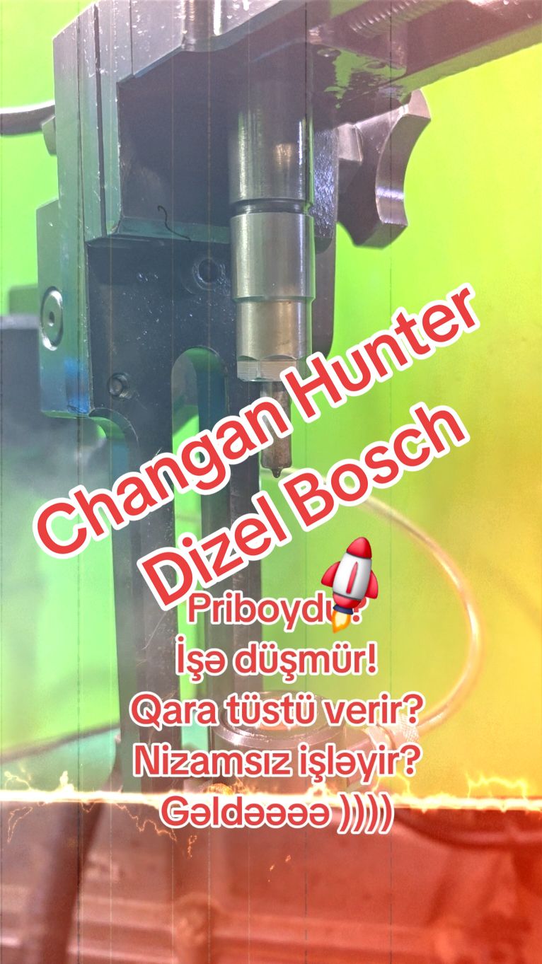 ✅️Changan Hunter Dizel Bosch farsunka stenti və təmiri. 100%🚀 #fyp #kesfet #kesfetdeyiz #changan #changanhunter #farsunka #forsunka #dizel