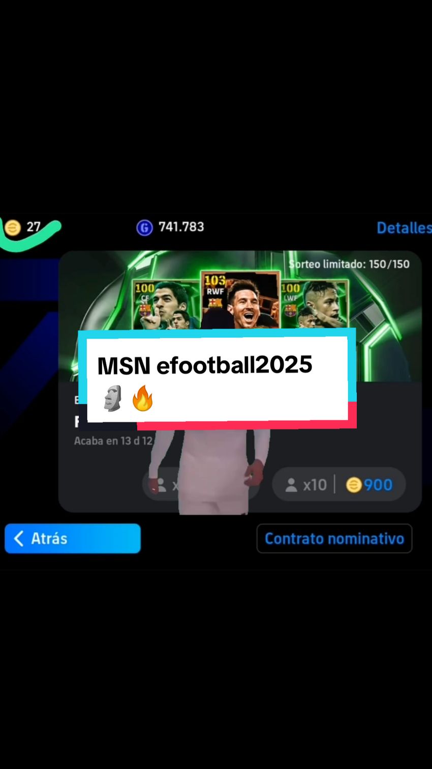 No0o0o0o0o😭😭😭les deseo suerte🙏🏻🔥#efooball2025 #MSN #efooballedits #humorefooball #contenido #konami #CapCut #tiktok#paratí 