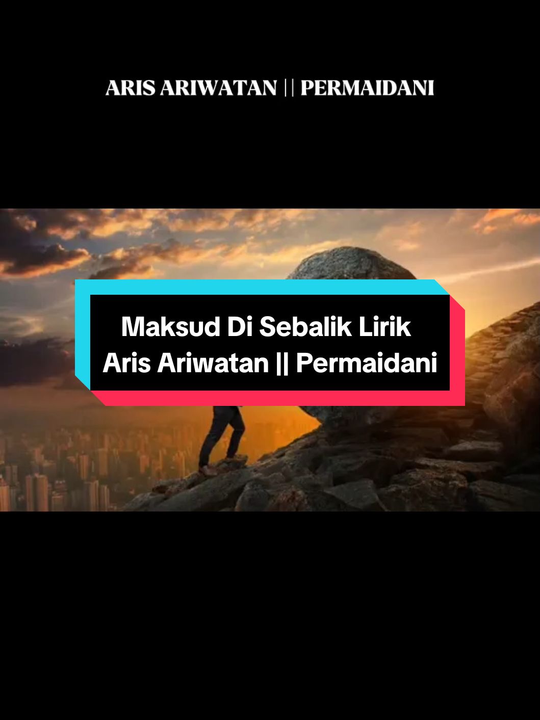 Assalamualaikum 𝕄𝕒𝕜𝕤𝕦𝕕 𝕕𝕚 𝕤𝕖𝕓𝕒𝕝𝕚𝕜 𝕝𝕚𝕣𝕚𝕜 #permaidani #arisariwatan #menghayatilebihmendalam☺️ #lyrics_meaming🎶☝️ #lyrics_songs🖤🎶🎧 