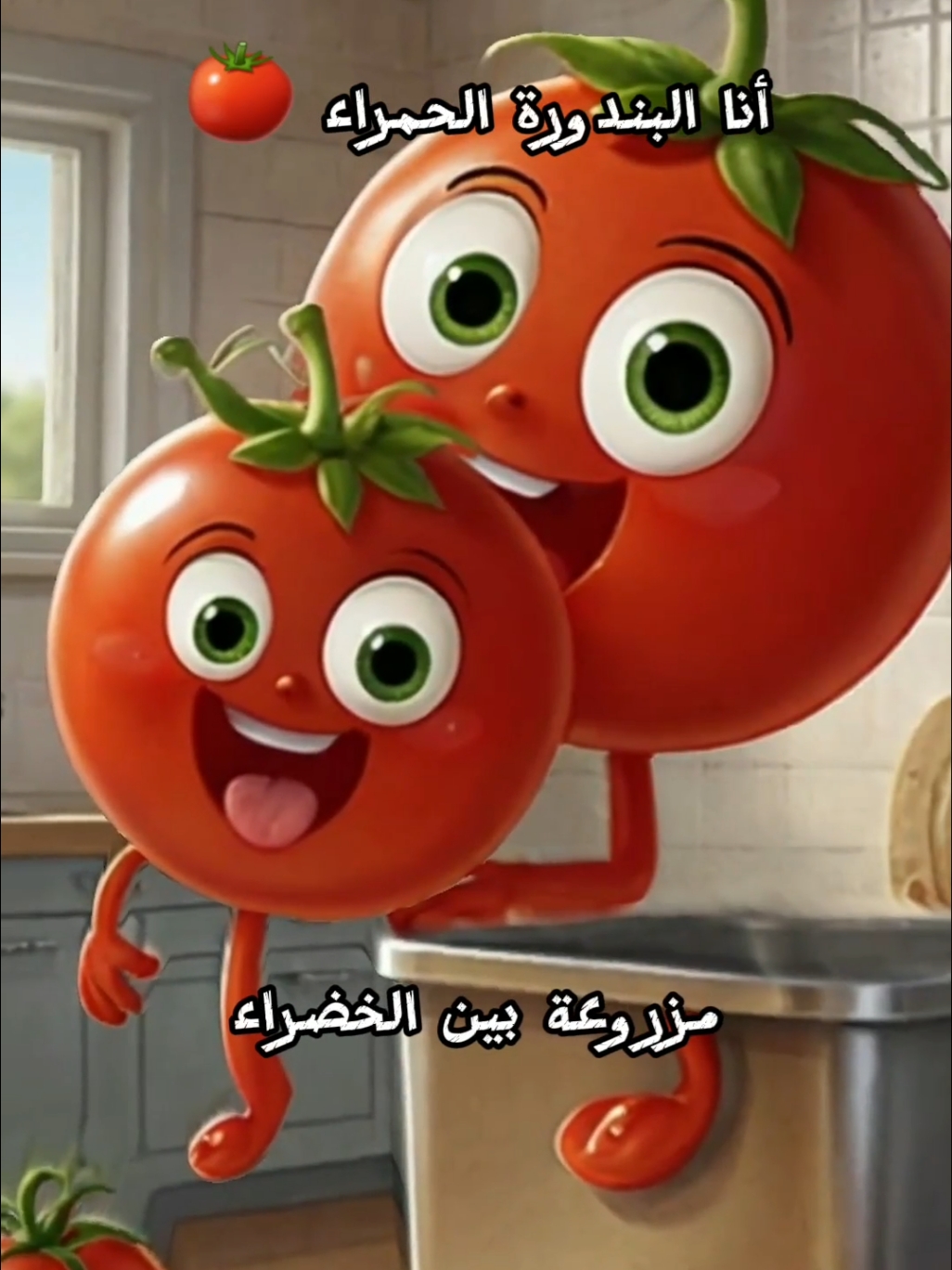 أنا البندورة الحمراء 🍅❤😂#kids #baby #بيبى #ماما #جنى #مقداد #بالون #اطفال #اغانى_اطفال #طيور_الجنة #طيور_بيبي #الديك #fyp #foryou #kids #explore #كرتون@Kids Town 