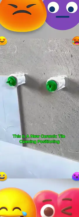 Universal Hole-opening Ruler, a Great Helper for Measuring and Drilling Holes #Douyin Assistant #Decoration #Bricklayer #Tile Laying 