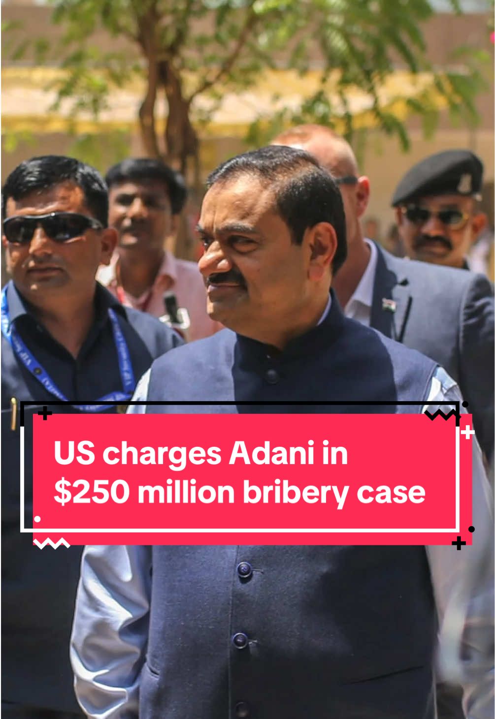 #Billionaire Gautam #Adani has been charged by the US with helping drive a $250 million #bribery scheme.