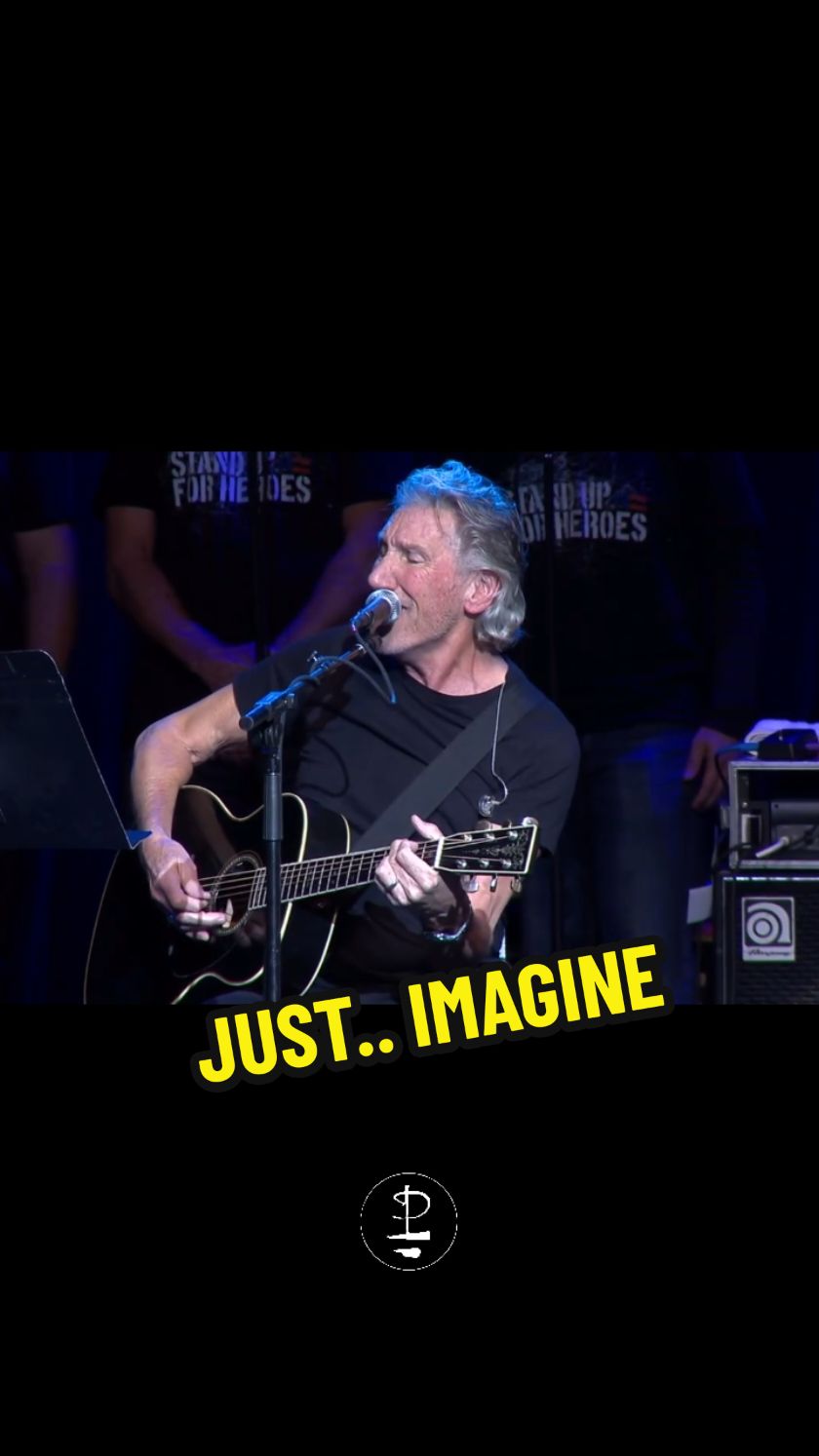 Roger Waters. Just Imagine👌🏼🎸🎼c'est juste magique👌🏼#pinkfloyd #rogerwaters #tik_tok #اكسبلور #explore #yourpage 