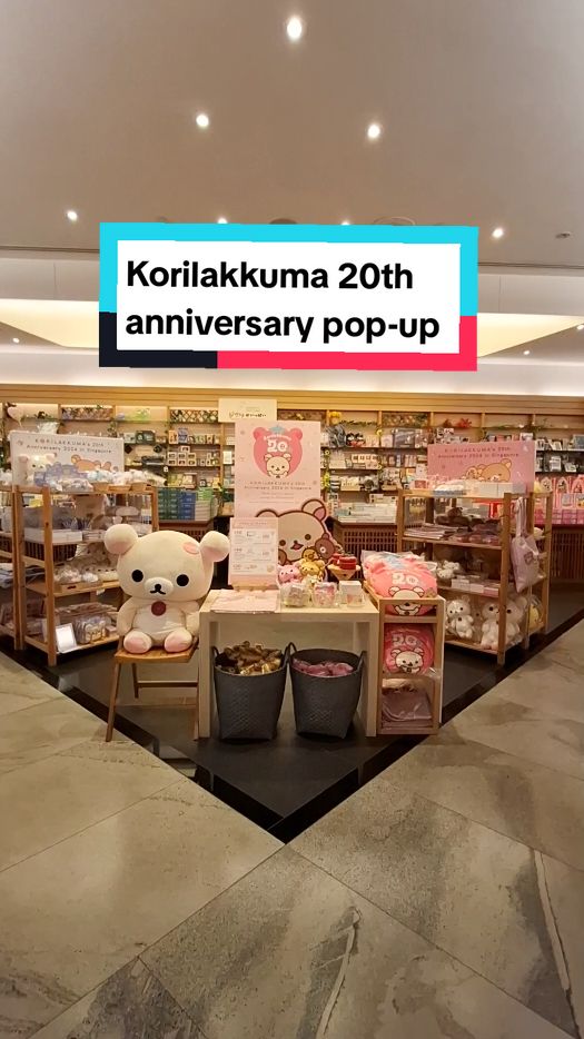 Korilakkuma has landed in our main store at Ngee Ann City for its 20th anniversary celebrations!✨  Come take pictures with the adorable bear and get your hands on some exclusive limited edition merch! 🎀🧸🍓 #kinokuniya #kinokuniyasg #korilakkuma #rilakkuma #sanx #コリラックマ #リラックマ #サンエックス 