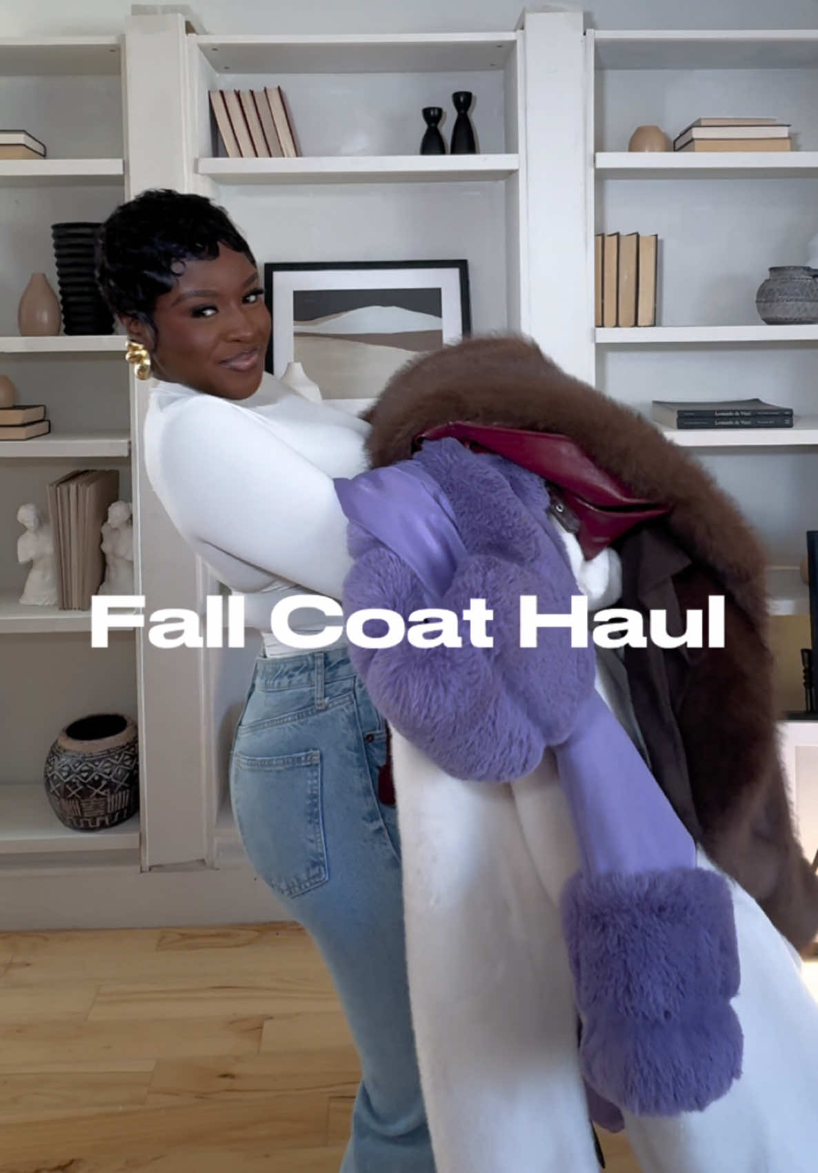 My current fall faves 🍂 Which one is your fave?                                #coat #hauls #fallcoats  #autumnfashion #fallfashion #fashion #fallfashiontrends #fallfashion #blackgirltiktok #furcoat #tryonhauls 