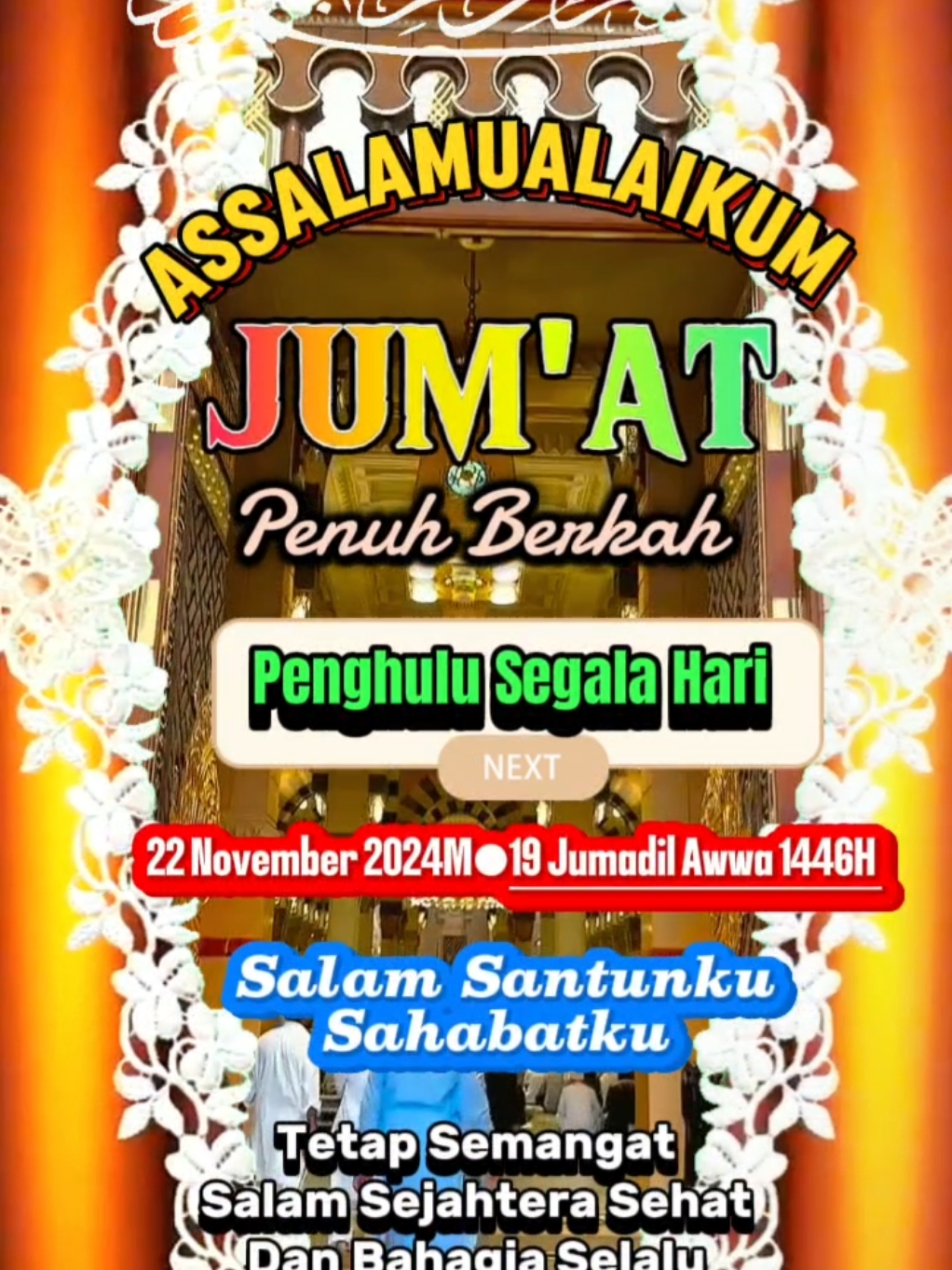 #bismilahirahmanirahim #assalamualaikum_shbtku_semua #doapagi #jumatmubarak #jumatberkah #penghulusegalahari #pengingatdiri #penghulusegalahari #bersholawat #bersyukur #pecintasholawat #smogapenuhberkahbarokah #aamiin #capcut #Wuland_story #sobatngaret #sobatngaritnusantara #fypdongggggggg #MamaTalitha