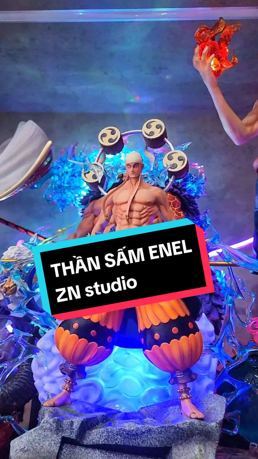 Trả lời @gura.tv Thần sấm sét Enel 40cm - ZN studio resin - Mô hình Anime Onepiece Figure #guratv #guraanime #mohinhresin #mohinhenel #onepiecefigure #mohinhonepice 