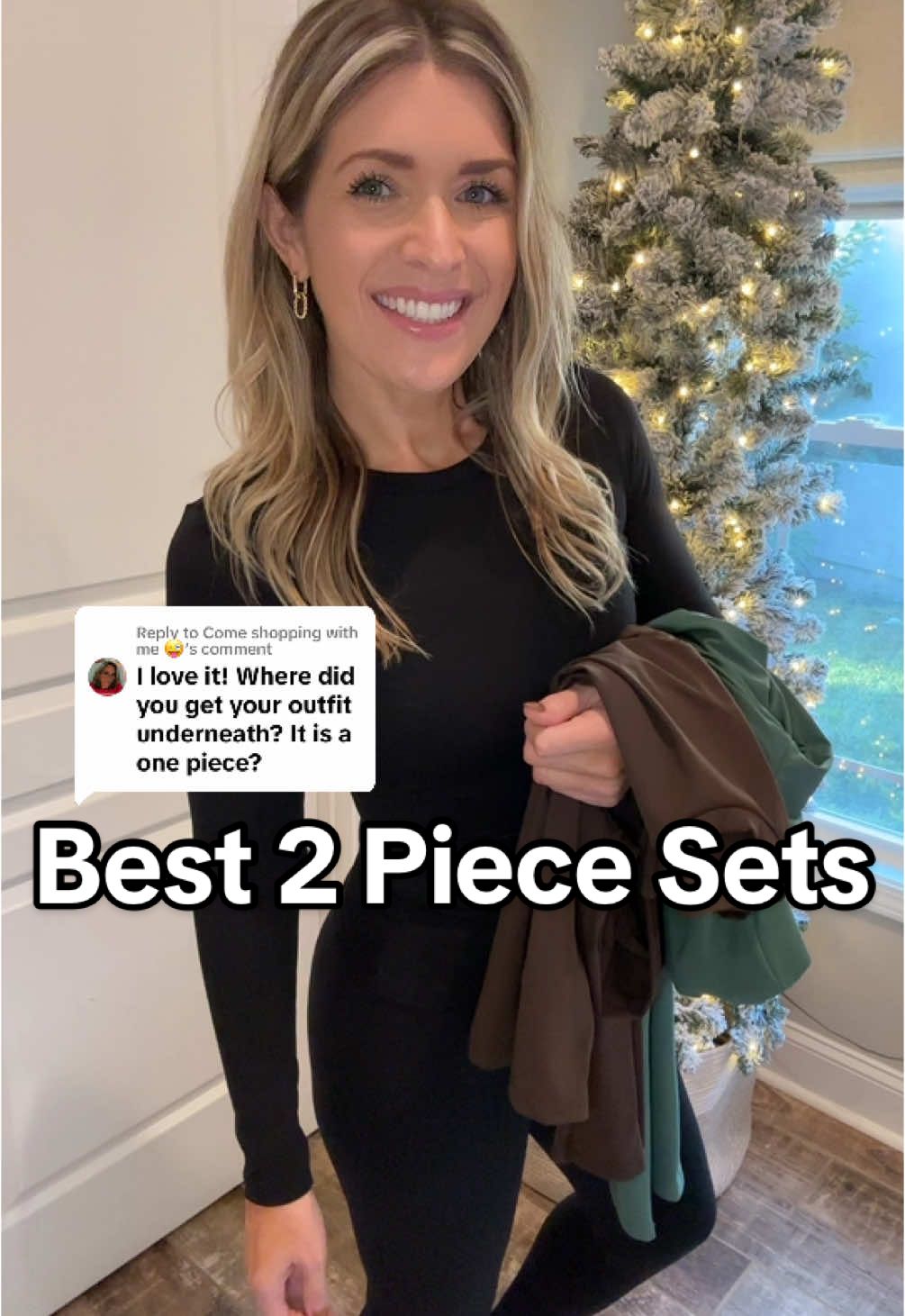 Replying to @Come shopping with me 😜 These are my favorite long sleeve two-piece sets!  #2pieceset #longsleeveset #twopieceset #WorkoutSet #GymSet #LongSleeve #Leggings #Compression #layeringoutfits #Tracksuit #Basics #BasicStyle #TikTokShopBlackFriday  #TikTokShopHolidayHaul  #CozyCountdown   #TikTokShopCyberMonday  #TTSStarCreator #starcreatorcompetition  