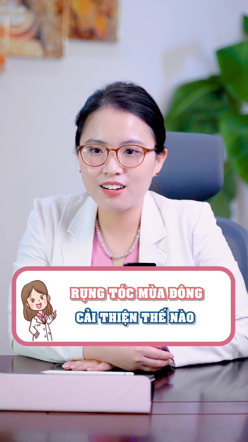 Giải pháp cho các bạn bị rụng tóc theo mùa!  #bacsidalieu #bacsitu #skincare #rungtoc #xuhuong 