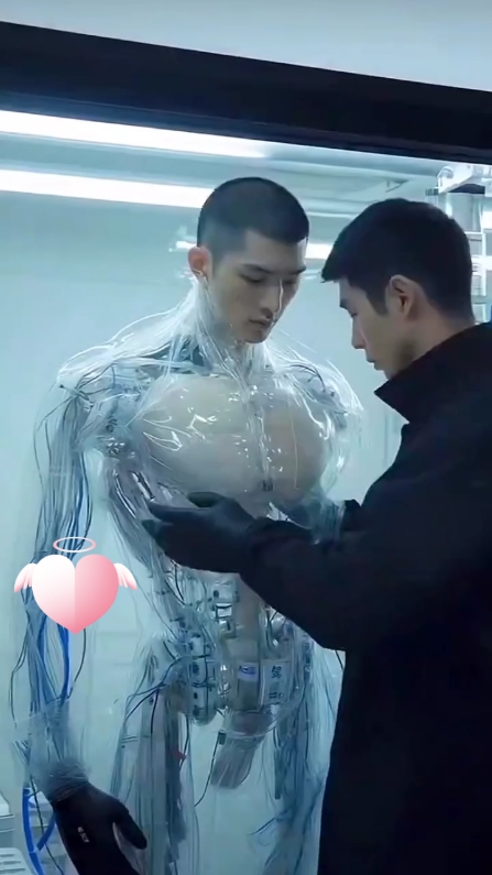 🤖 SOÁI CA ROBOT | AMAZING HOW HANDSOME ROBOT IS #handsome #malerobot #robot #AI #giaitri #soaica #nguoimay #deptrai #giaitritqt #tqt_entertainment_box #xuhuong #thinhhanh #tiktok #viral