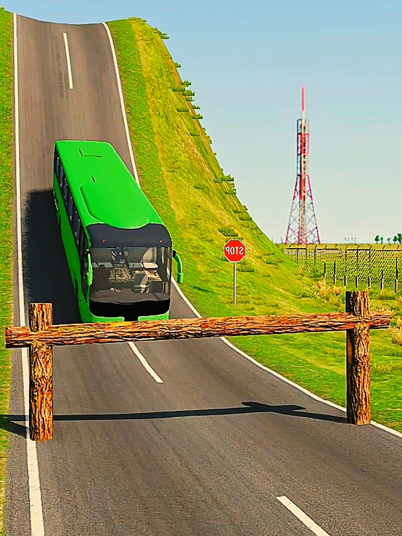 #beamng #bus #beamngdrive #dallas #beamnggameplay #trending #calfornia #bollards #gaming #shorts 