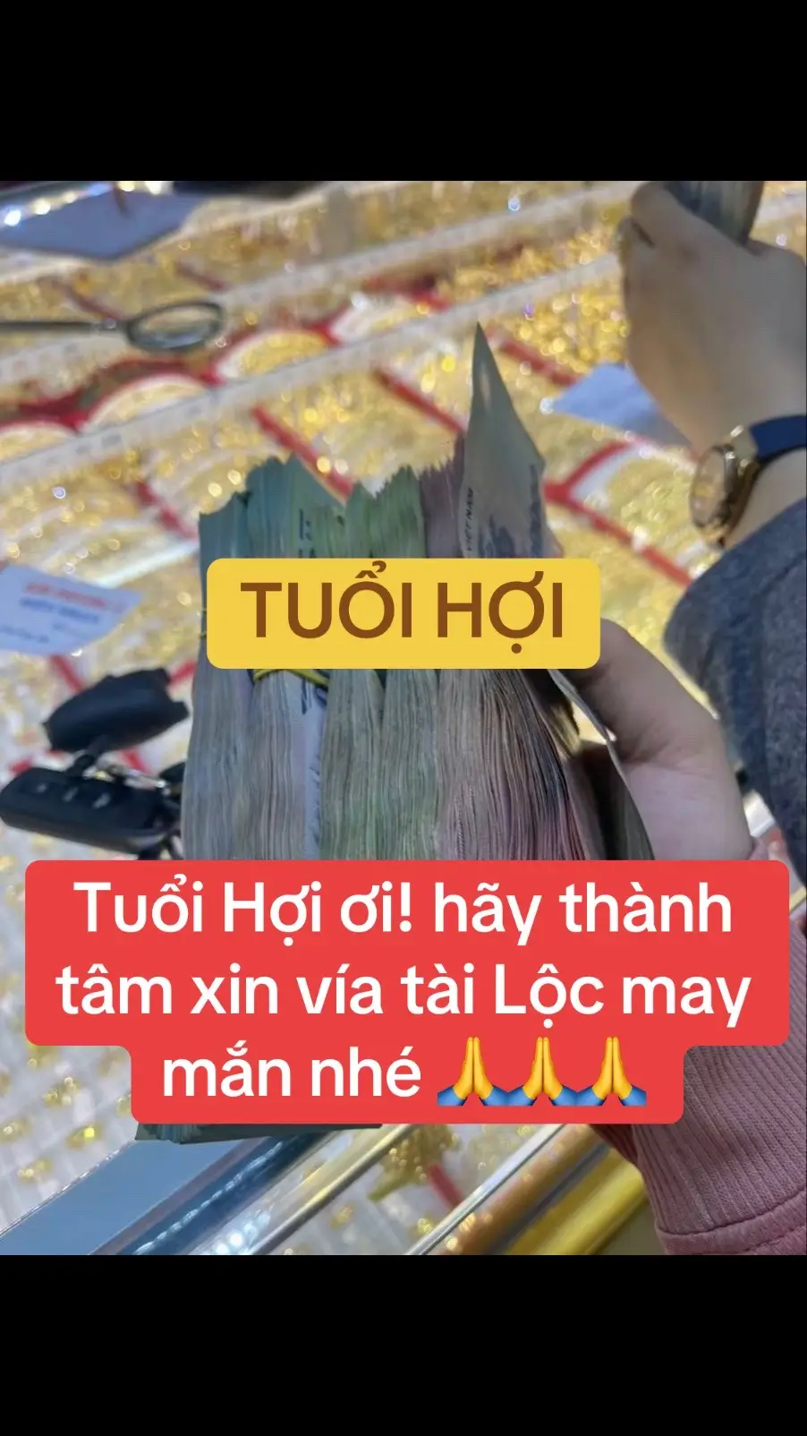 Tuổi Hợi ơi! hãy thành tâm xin vía tài Lộc may mắn nhé 🙏🙏🙏#phatphapnhiemmau #phatphap #12congiap #phatphapvobien #tamlinhhuyenbi 