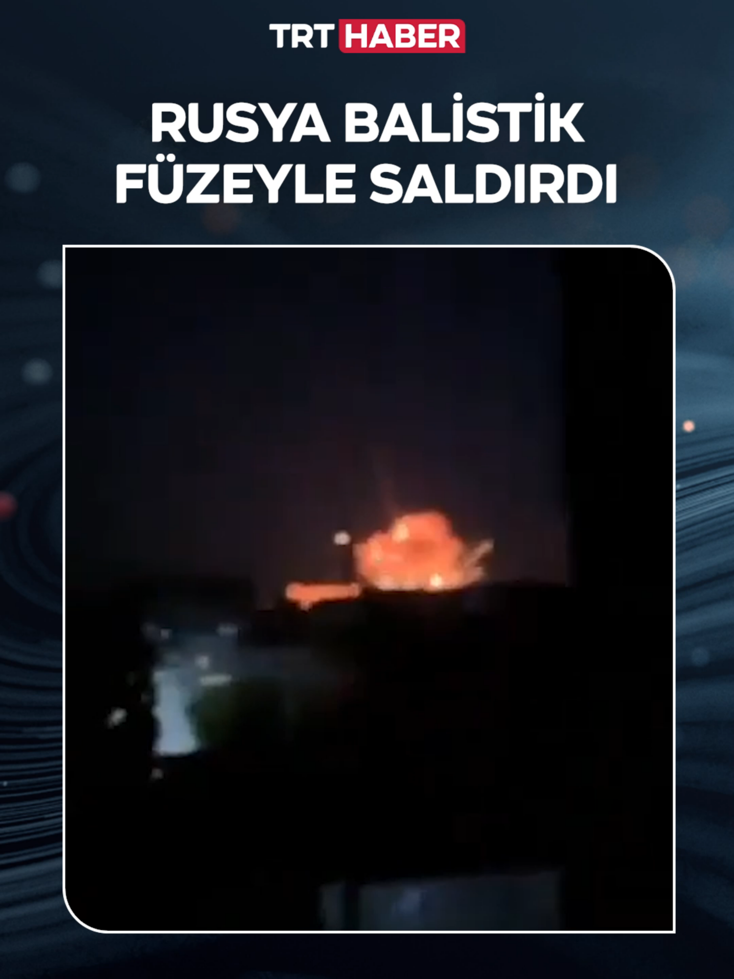 Savaş tarihinde ilk kez kullanıldı. Rusya, Ukrayna'ya kıtalar arası balistik füzeyle saldırdı. #rusya #ukrayna #savaş