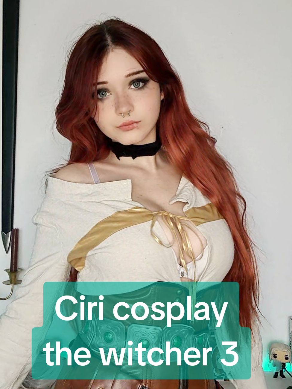 Get into my ciri cosplay with me!^^🌿 #ciri #ciricosplay #witcher3 #thewitcher3cosplay #thewitchercosplay #witcher3wildhunt #cosplay #thewitcher #thewitcher3 