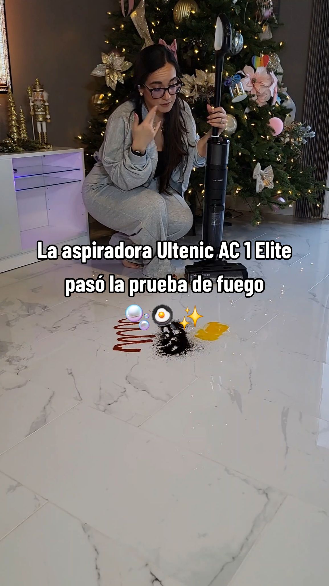 Puse a prueba la nueva aspiradora de @Ultenic_global AC1 Elite y superó todas mis expectativas 🫧 #ultenic #ultenicac1elite #vacuum #vacuumcleaner #wetdryvacuumcleaner #selfcleaningvacuum #aspiradora #housecleaning #housecleaningtips #cleaningmusthaves #tiktokshopblackfriday #tiktokshopcybermonday #giftsforher 